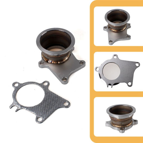 Adaptador de Flange de Banda V para Turbo de 3 Polegadas com 5 Parafusos para Peças de Adaptador de Flange de Turbocompressor T3/T4 2