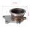 Adaptador de Flange de Banda V para Turbo de 3 Polegadas com 5 Parafusos para Peças de Adaptador de Flange de Turbocompressor T3/T4 5