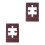 2Pièces Support Poster Et Puzzle Portable En Plastique Marron Robuste 7