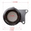 Adaptador de Flange de Banda V para Turbo de 3 Polegadas com 5 Parafusos para Peças de Adaptador de Flange de Turbocompressor T3/T4 10