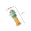 2Pièces Bouchons Silicone PP Dino Vert Caps Voyage 2