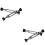4Pcs Black Flower Arrangement Divider Sturdy Flower Fixing Supply 6