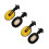 2Paires Protège-Oreilles Isolation Haute Efficacité ABS 7