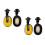 2Paires Protège-Oreilles Isolation Haute Efficacité ABS 9