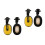 2Paires Protège-Oreilles Isolation Haute Efficacité ABS 10