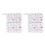 Ensemble de 2 sacs étanches humides et secs, 30x18x18cm, polyester, usage multiple 1