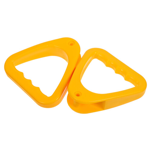 8Pcs Yellow Auxiliary Car Door Grab Strap Plastic Handle for Home Use 1