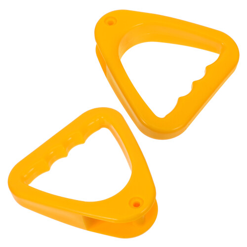 8Pcs Yellow Auxiliary Car Door Grab Strap Plastic Handle for Home Use 2