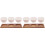 2Ensembles Récipients Snacks Céramique Plateau Bois Pour 4