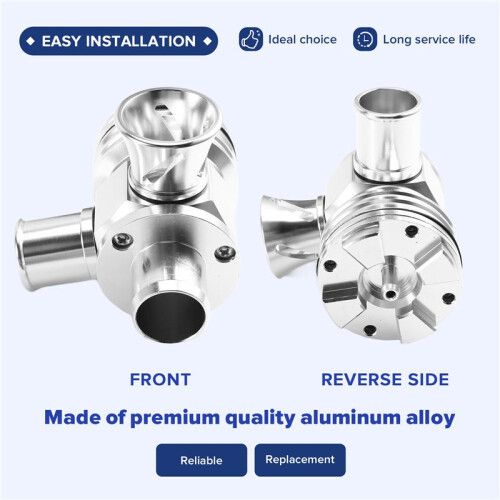 Turbo Engine Blow Valve BOVT0011 for  A3 A4 A6 TT     1.8T Engine Upgrade Component Silver 2