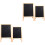 4Pièces Tableau Double-Face Pour Maison Enfant 5