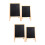 4Pièces Tableau Double-Face Pour Maison Enfant 9