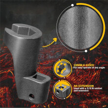19MM High Pressure Fuel Socket for Detroit DD13 DD15 DD16, Alternative to W47058090900