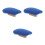 3Pièces Support Repassage Bleu Bois Tissu Compact Résistant Chaleur 6