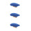 3Pièces Support Repassage Bleu Bois Tissu Compact Résistant Chaleur 7