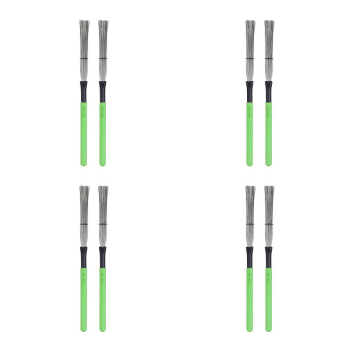 8St Professionele Jazz Drum Brushes Met Handvat En 1