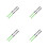 8St Professionele Jazz Drum Brushes Met Handvat En 5