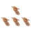 4Pcs Solid Wood Hand Figure with Moveable Joints for Art Drawing 3