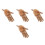 4Pcs Solid Wood Hand Figure with Moveable Joints for Art Drawing 7