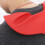 Protections Squat Rouges Avec Sangles, Confort Pour Haltères 4