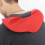Protections Squat Rouges Avec Sangles, Confort Pour Haltères 5