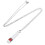 3Pièces Collier Urne Acier Couleurs Multiples Porte-Cendres 2