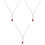 3Pièces Collier Urne Acier Couleurs Multiples Porte-Cendres 5