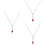 3Pièces Collier Urne Acier Couleurs Multiples Porte-Cendres 8