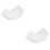 200Pcs White Pad Absorbent Paper for Wind Instrument Care 7