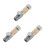 3Pcs Multi Stainless Steel Airbrush Adapter Set Quick Release Couplers 5