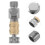 3Pcs Multi Stainless Steel Airbrush Adapter Set Quick Release Couplers 11
