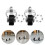 8Pièces Roues Chauffe-Roulement Pour Cric Hydraulique Usage Automobile 8