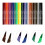 Multipurpose Plastic Watercolor Markers with Dual Tips 8