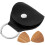 2Ensembles -Picks Guitare Noir Bois PU Simple Et Durable 3