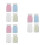 3Pcs White Flocking Powder for Crafts DIY Decor Dolls Cards Frames 10