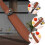 Étui Protecteur Couteau Camping Cuir Coffee Usage Extérieur 3