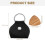 2Ensembles -Picks Guitare Noir Bois PU Simple Et Durable 10