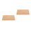2Pcs Versatile Clay Fire Bricks for Fireplaces, Grills and Soldering 6