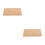 2Pcs Versatile Clay Fire Bricks for Fireplaces, Grills and Soldering 8