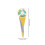 3Pcs Creative Style Ballpoint Pens Practical Pens for Study and Work 2