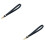 2Pcs Navy Lychee Handbag Strap Wrist Band for Daily Use 10