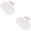 8Pcs White Blank Painting Boards Canvas Frame for Drawing Art Mediums 6