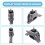 22116782374 Car Engine Mount Engine Bracket for  Cooper R55 R56 R57 R60 7