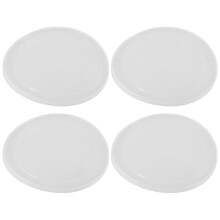 12Pcs Clear Flexible Can Lids Replacement for Bowls Drinks