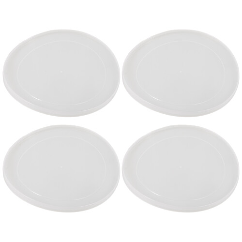 12Pcs Clear Flexible Can Lids Replacement for Bowls Drinks