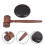 2Ensembles Maillets De Tribunal En Bois Avec Base Pour Collection 11