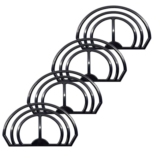 8Pièces Shaper Bord Casquette Portable Noir Usage Facile 1
