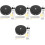 4Sets Iron Ceiling Canopy Plate for Home Pendant Light Fixture 5