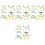 4Sets Chic Paper Cards for and Blessing with Envelopes 5