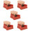 5Pièces Perforateur Coins Papier Trimming Tool Maniable 10